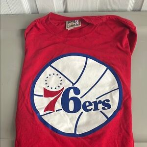 Julius Erving (Dr. J) - 76ers Player Name Shirt - Size Medium